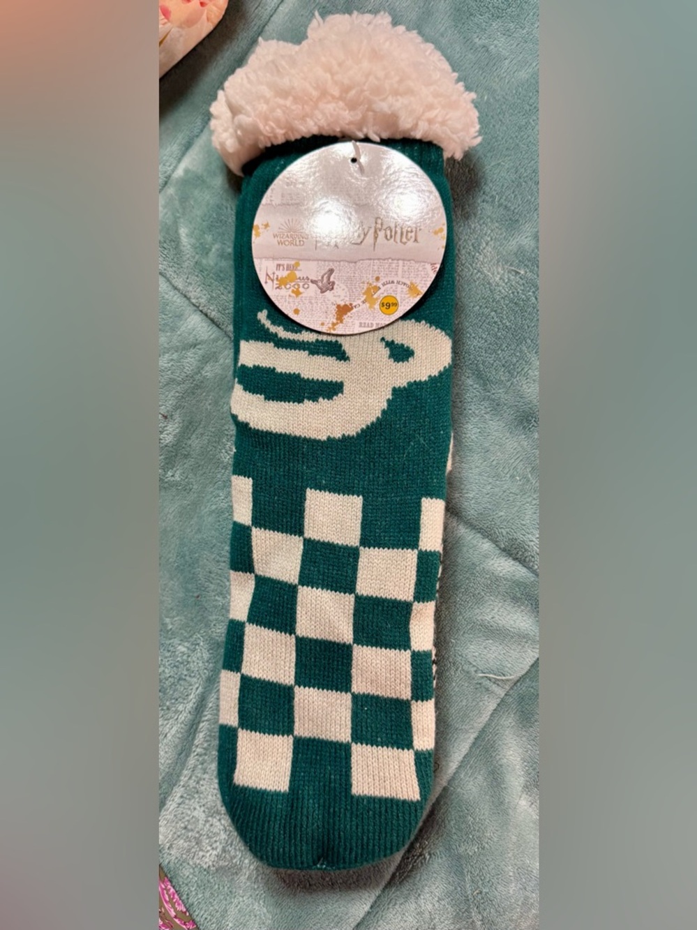 Harry Potter Sherpa Lined Socks Non slip